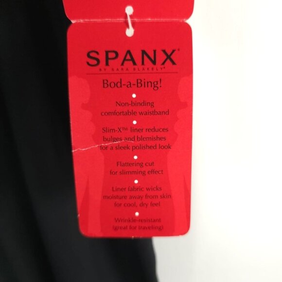 NWT SPANX Bod-a-Bing! Pull on Black Pants Size SMALL - Picture 14 of 14